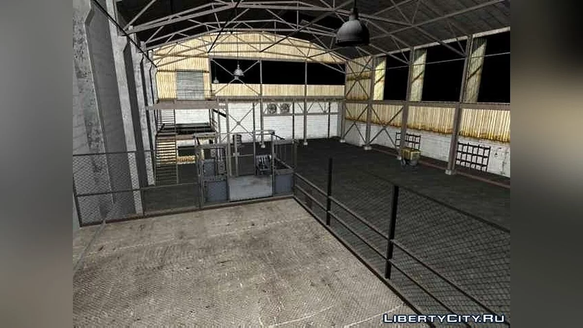 Вертолетный гараж из HL2Ep2 / GTA San Andreas