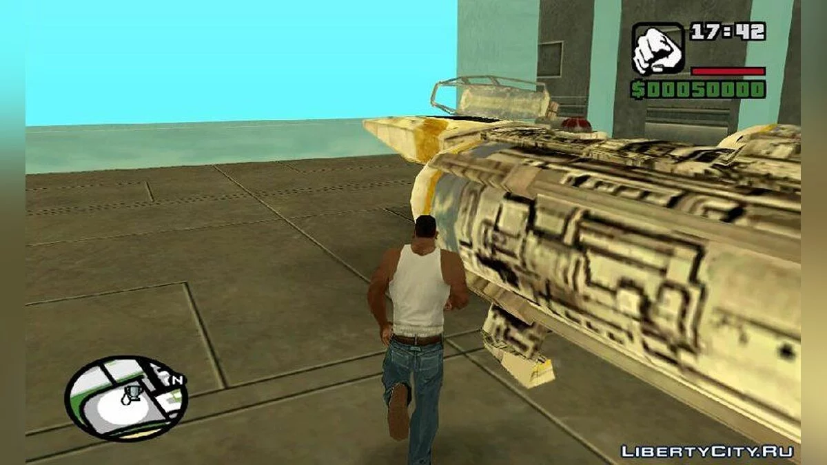 База астероид из Star Wars / GTA San Andreas