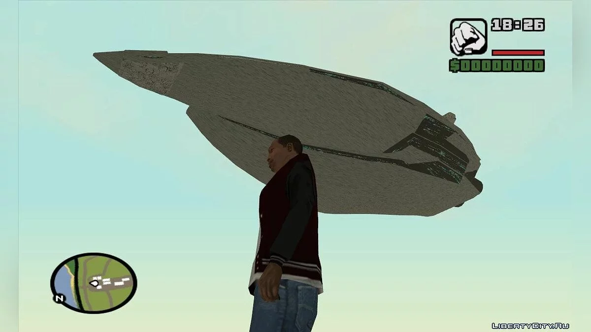 Sith Interdictor-Class Cruise ( Крейсер Ситxов класса "Запрещающий") / GTA San Andreas