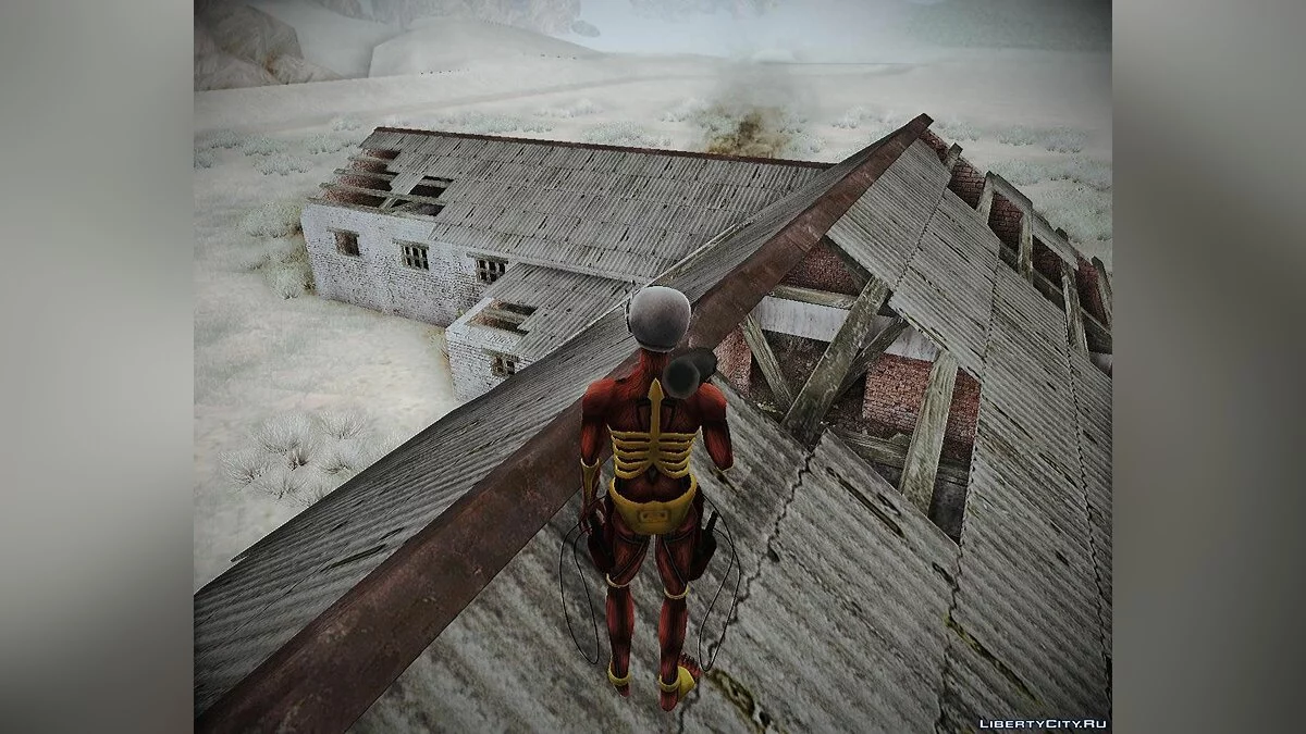 Домик из игры S.T.A.L.K.E.R. - Shadow of Chernobyl / GTA San Andreas