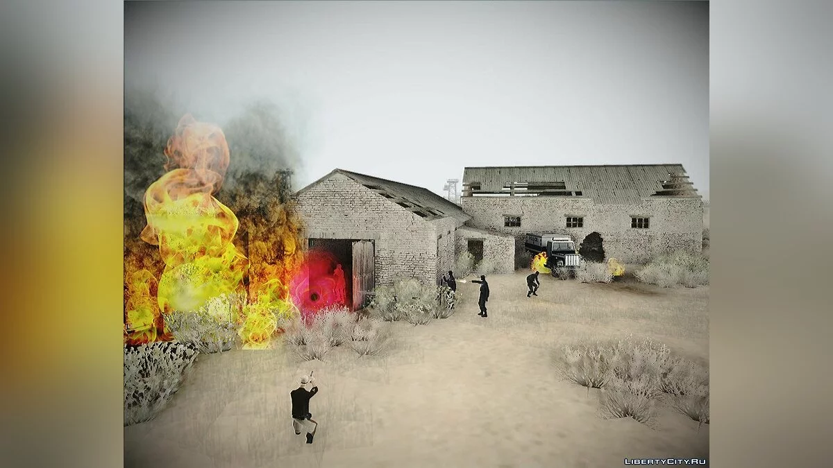 Домик из игры S.T.A.L.K.E.R. - Shadow of Chernobyl / GTA San Andreas