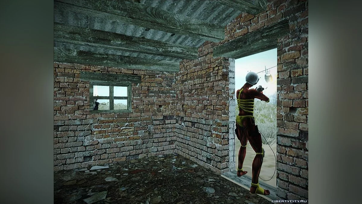 Домик из игры S.T.A.L.K.E.R. - Shadow of Chernobyl / GTA San Andreas