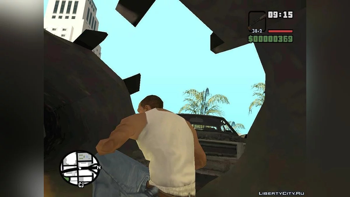 Разрушенный прицеп из Left 4 Dead 2  / GTA San Andreas