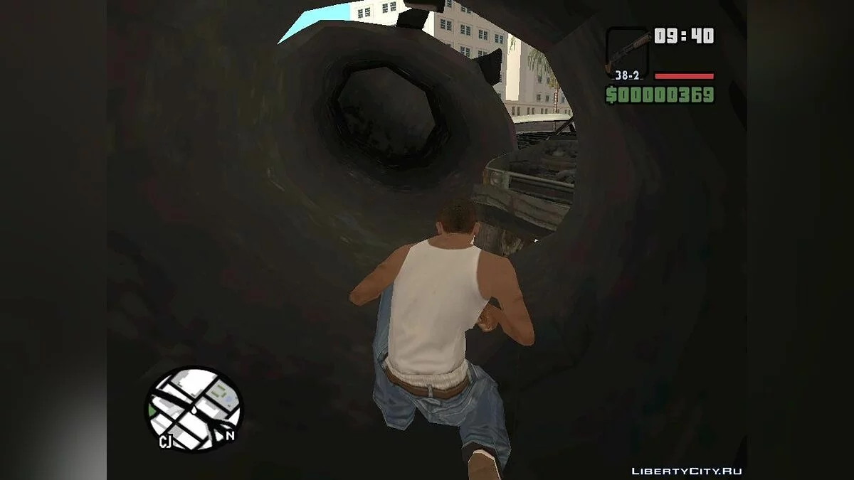 Разрушенный прицеп из Left 4 Dead 2  / GTA San Andreas