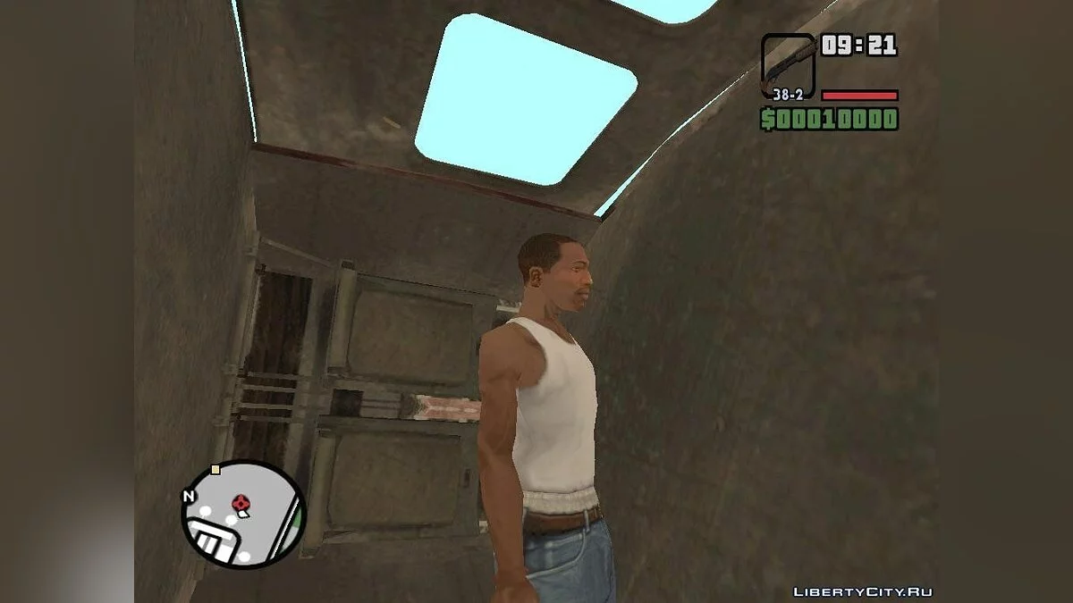 Разрушенный вертолет из Left 4 Dead 2  / GTA San Andreas