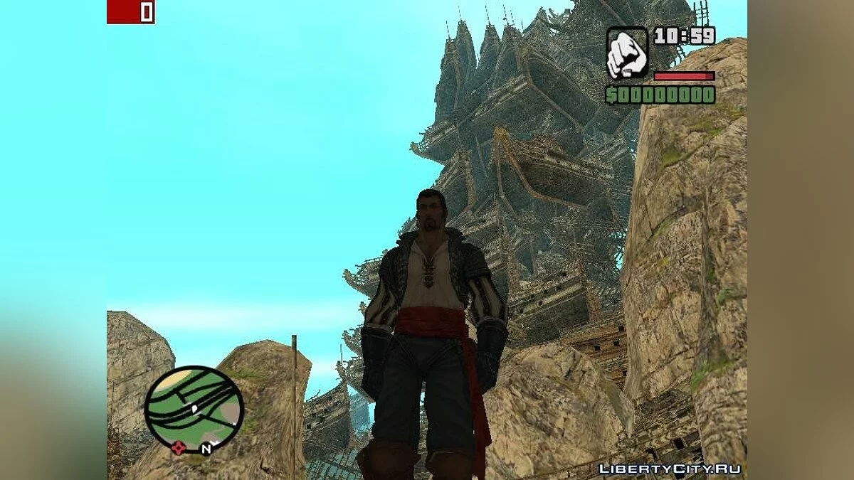 Бухта Погибших кораблей / GTA San Andreas