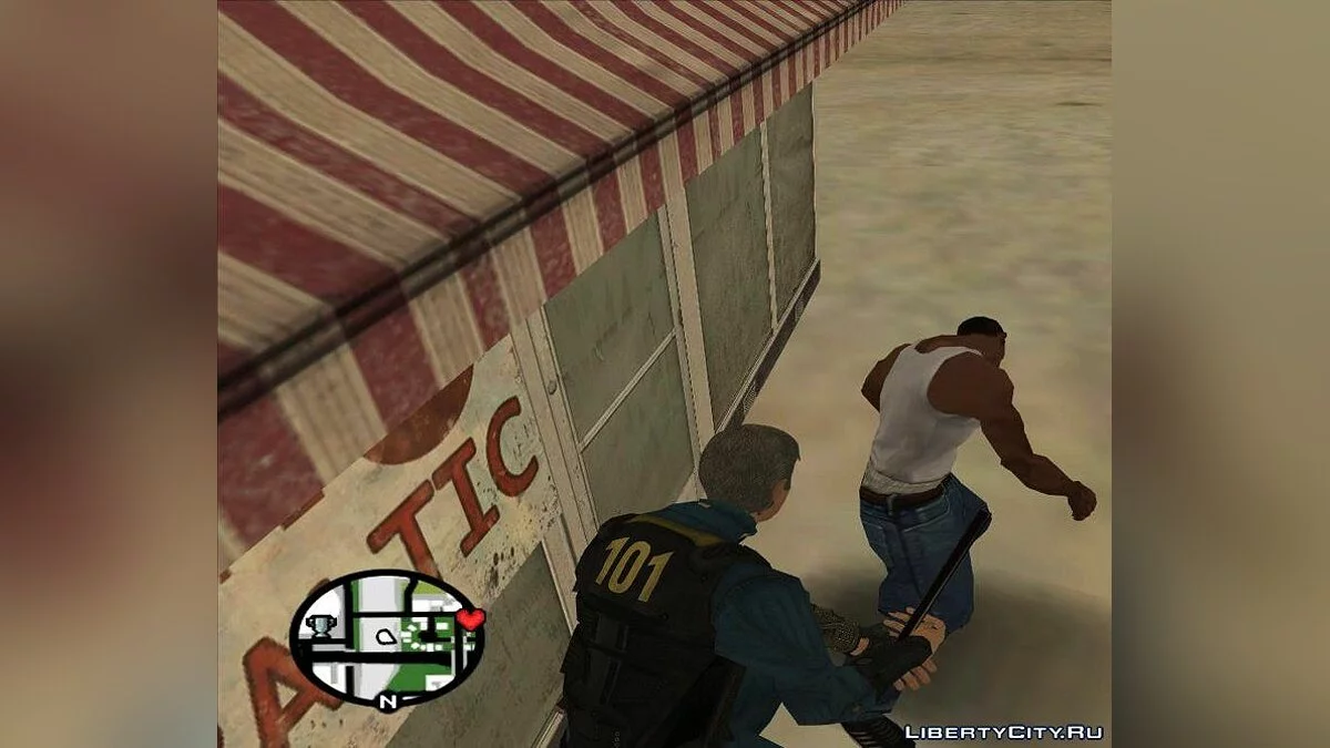 Кафе BALTIC из Half-Life 2 / GTA San Andreas