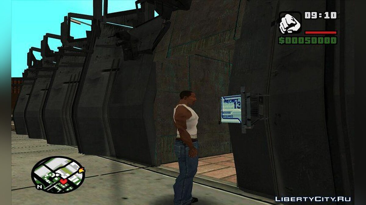 Скачать КПП Комбайнов из Half-Life 2 для GTA San Andreas