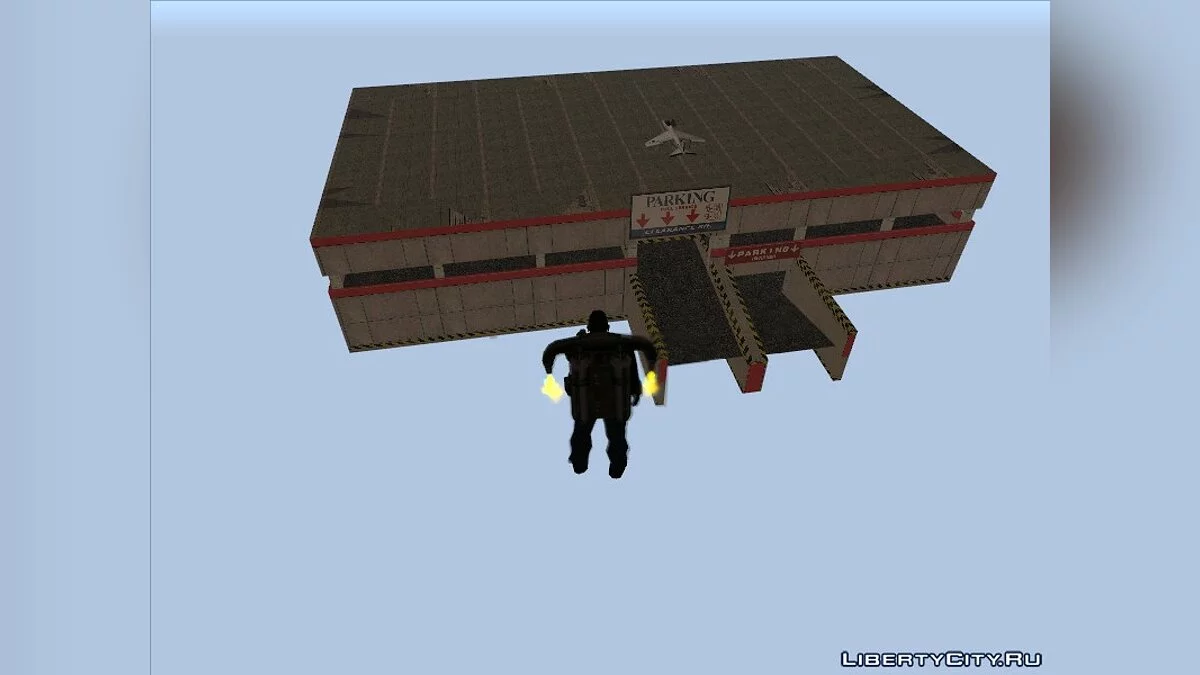 Гараж из Flat Out 2 / GTA San Andreas