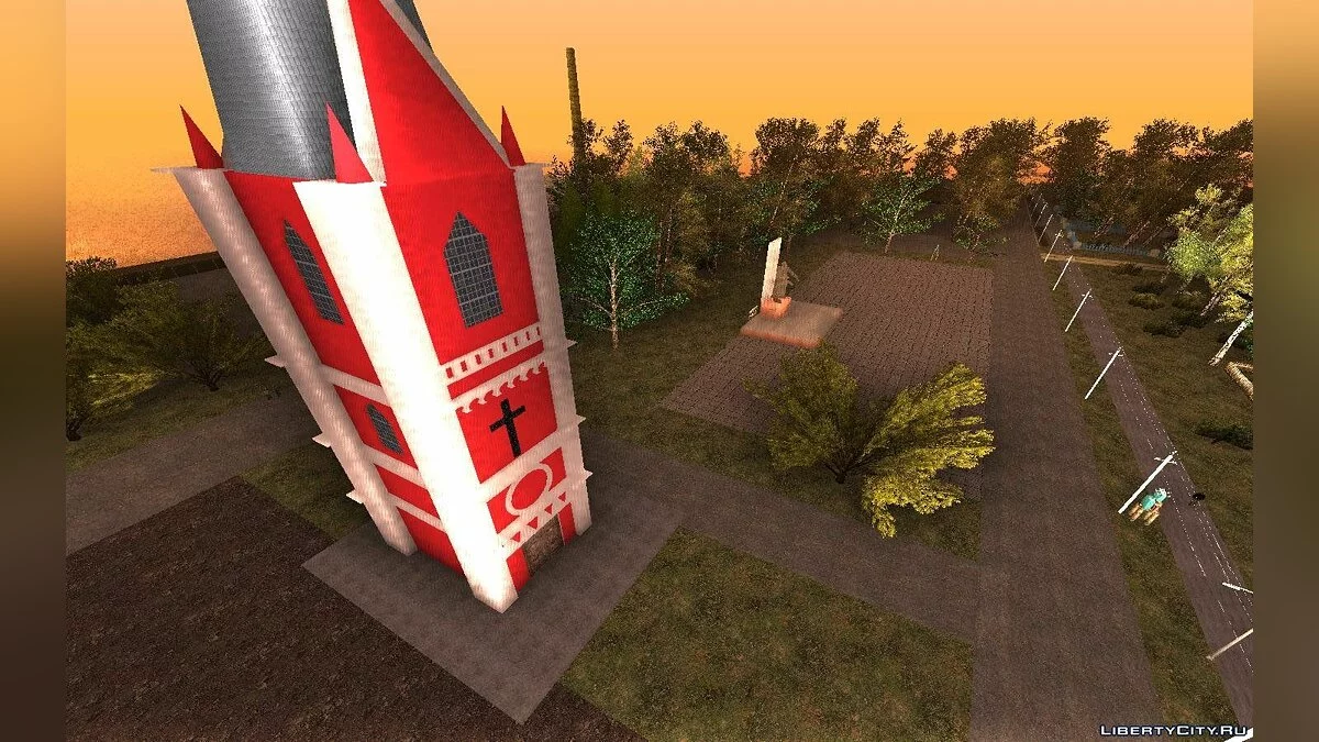 Лютеранский храм Святого Георга / GTA San Andreas