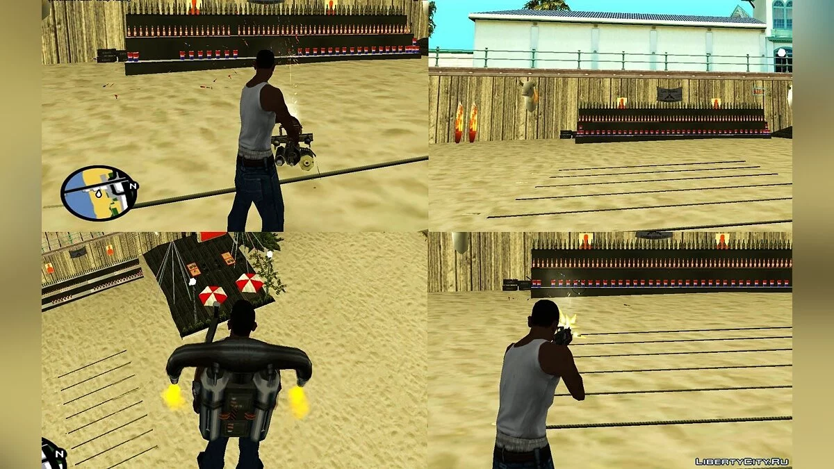 Стрельбище + мини бар / GTA San Andreas