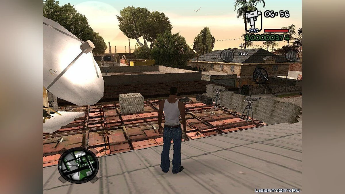 Укрытие Для CJ\'я / GTA San Andreas