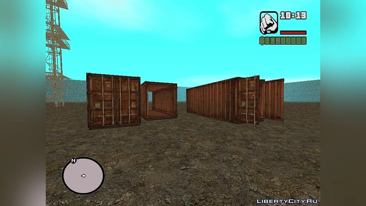 Контейнеры из S.T.A.L.K.E.R. Зов Припяти / GTA San Andreas
