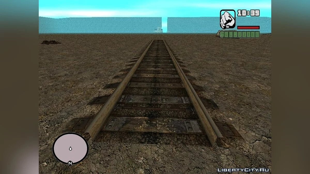 Рельсы из S.T.A.L.K.E.R. Зов Припяти / GTA San Andreas