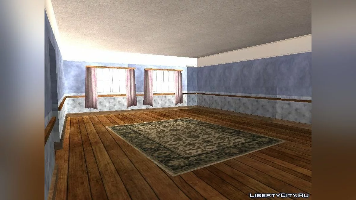 Двухкомнатный интерьер Карла / GTA San Andreas