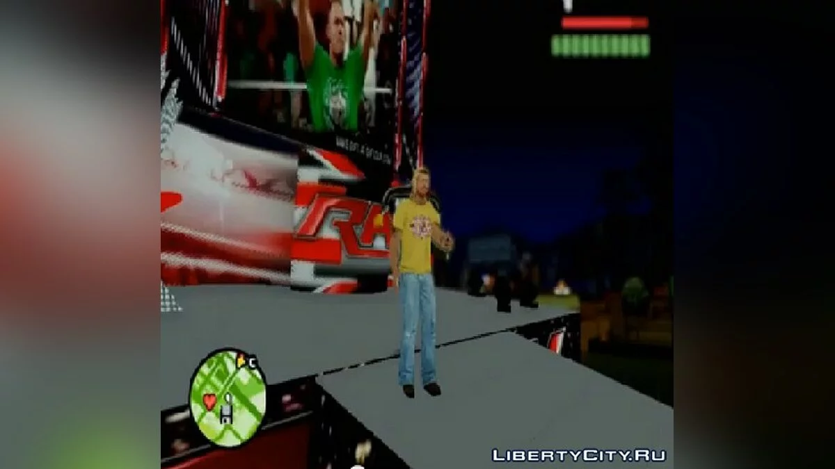 WWE RAW animated titantron / GTA San Andreas