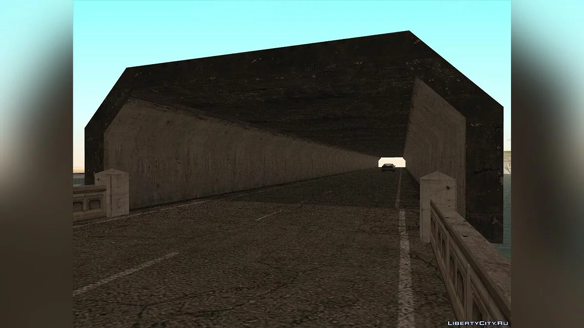 Тоннель из Half Life 2 / GTA San Andreas