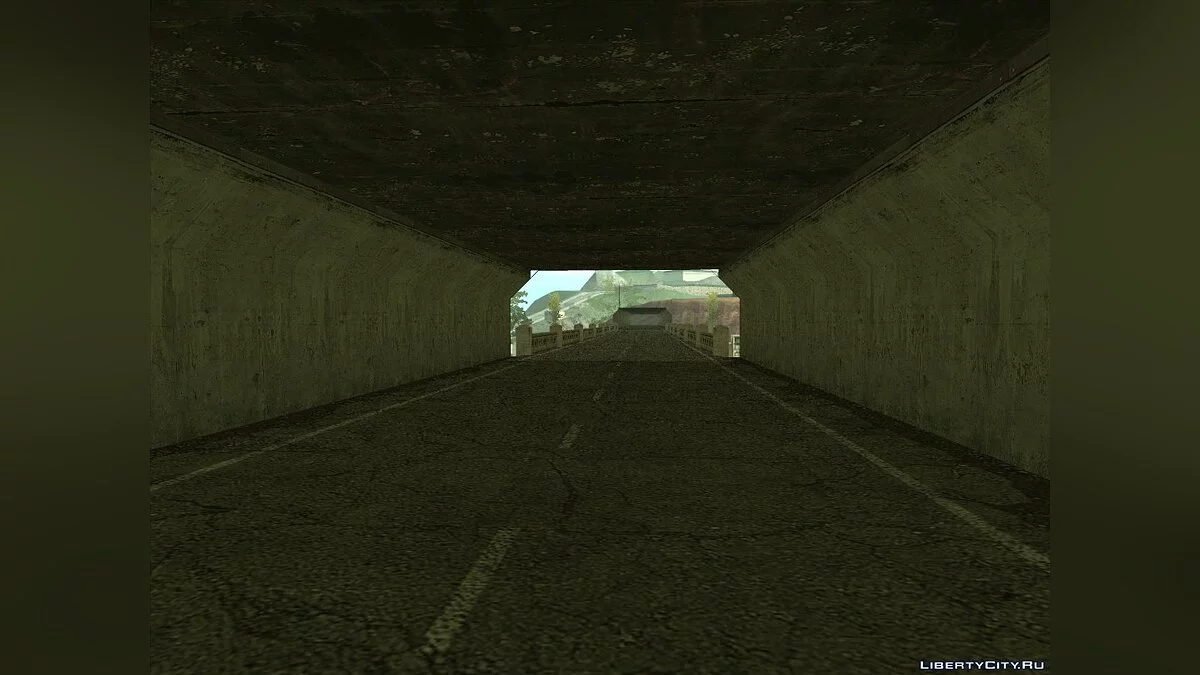 Тоннель из Half Life 2 / GTA San Andreas