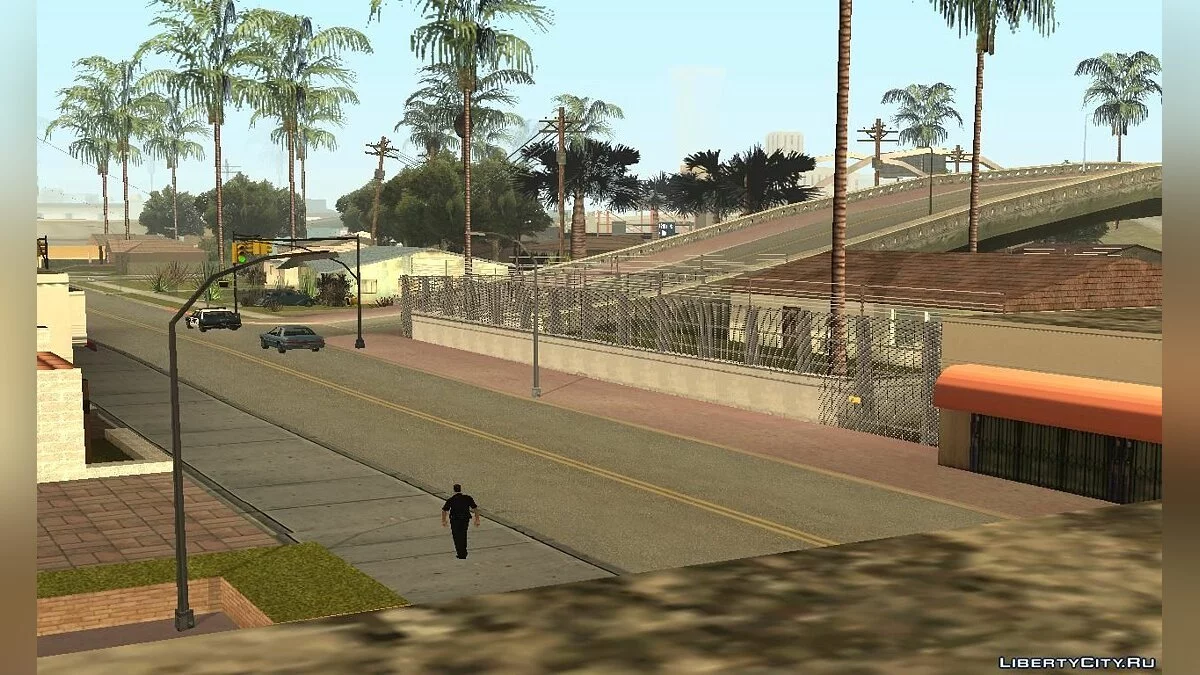 Забор вокруг грув стрит / GTA San Andreas