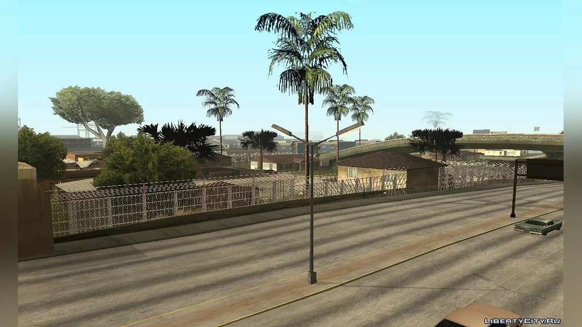 Забор вокруг грув стрит / GTA San Andreas
