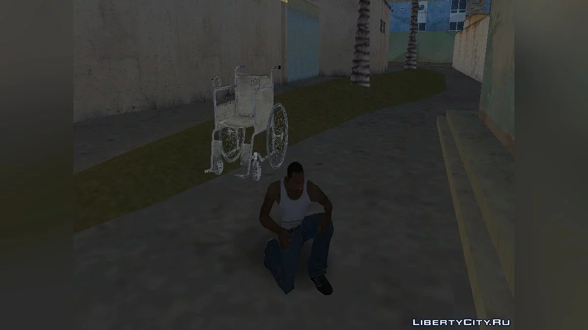 Инвалидная коляска из Outlast / GTA San Andreas