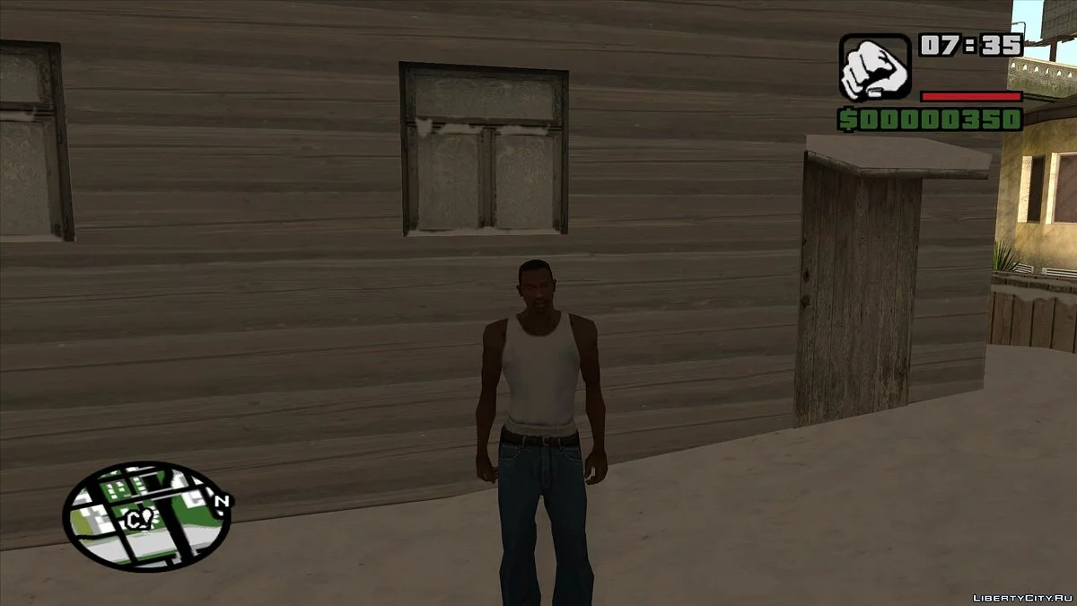 Деревенский дом 1940-1950 г. / GTA San Andreas