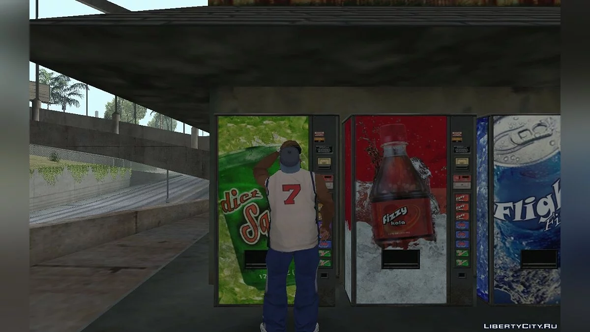 Три автомата с газированной водой из F.E.A.R - Extraction Point / GTA San Andreas