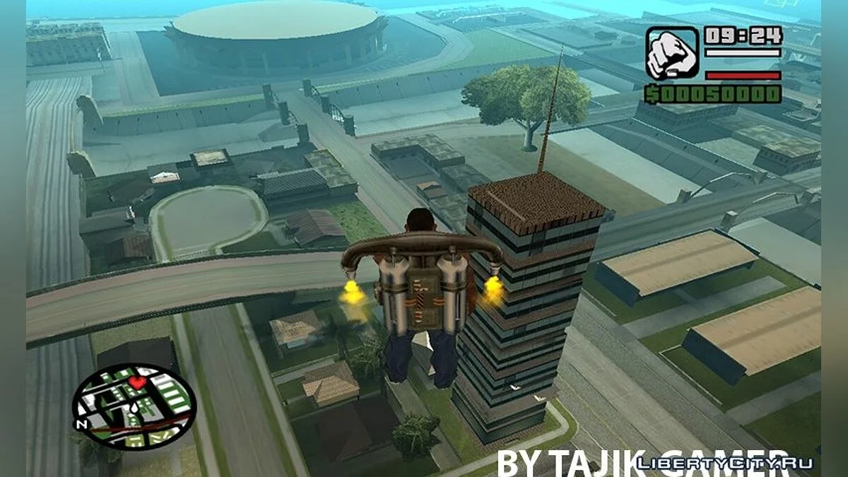 Небоскрёб возле Grove Street / GTA San Andreas