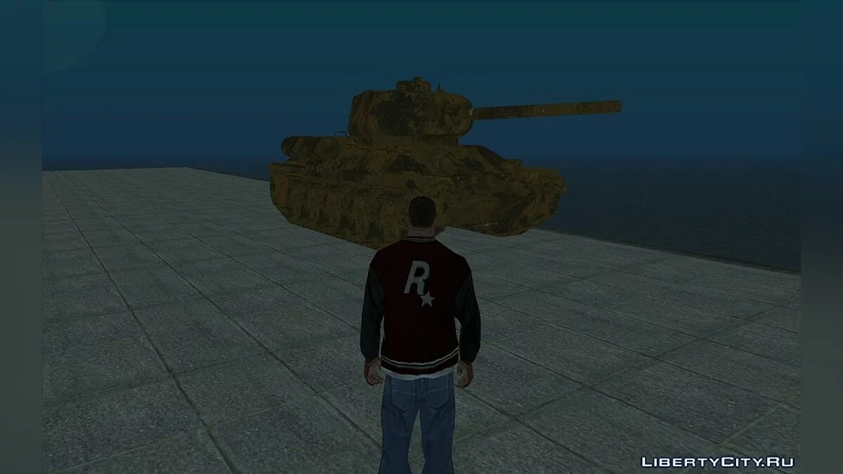 T34-85 из GTA V / GTA San Andreas