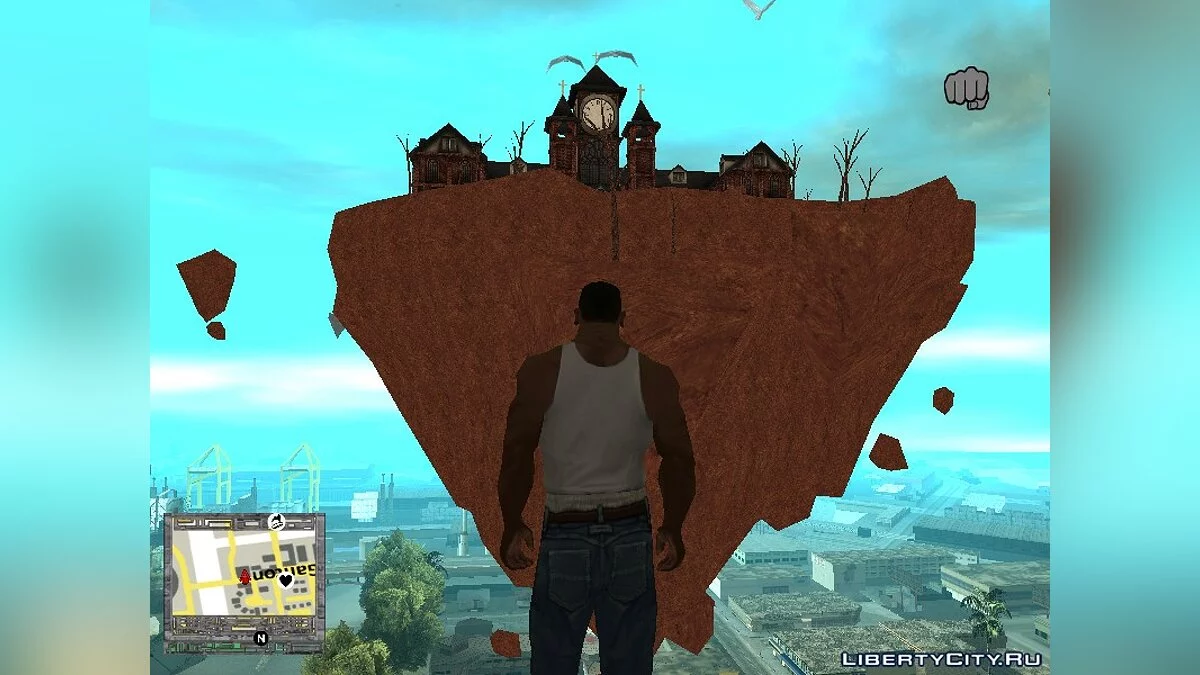 Кусок земли с Церквушкой / GTA San Andreas