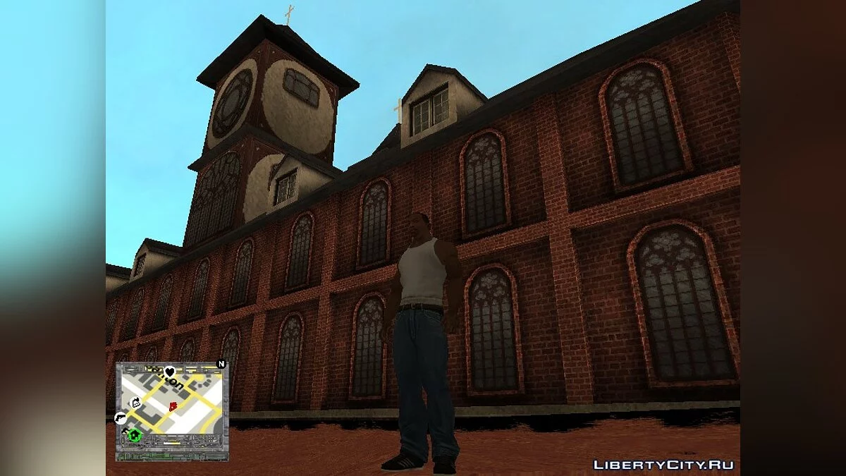 Кусок земли с Церквушкой / GTA San Andreas