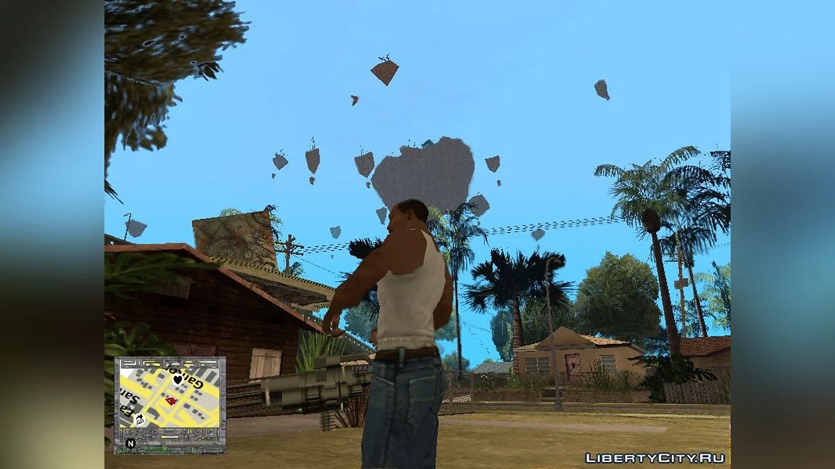 Кусок земли с Церквушкой / GTA San Andreas