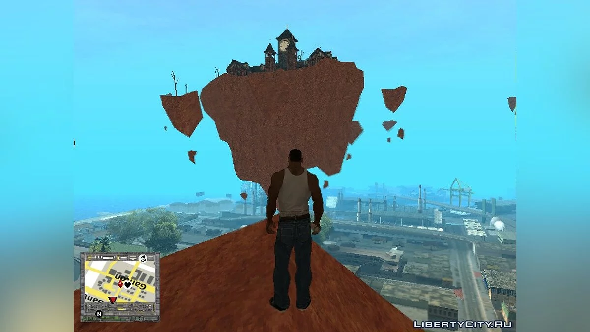 Кусок земли с Церквушкой / GTA San Andreas