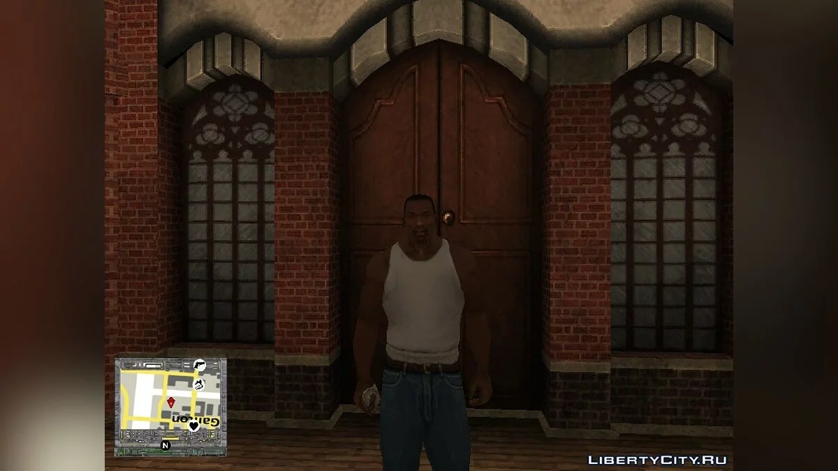 Кусок земли с Церквушкой / GTA San Andreas