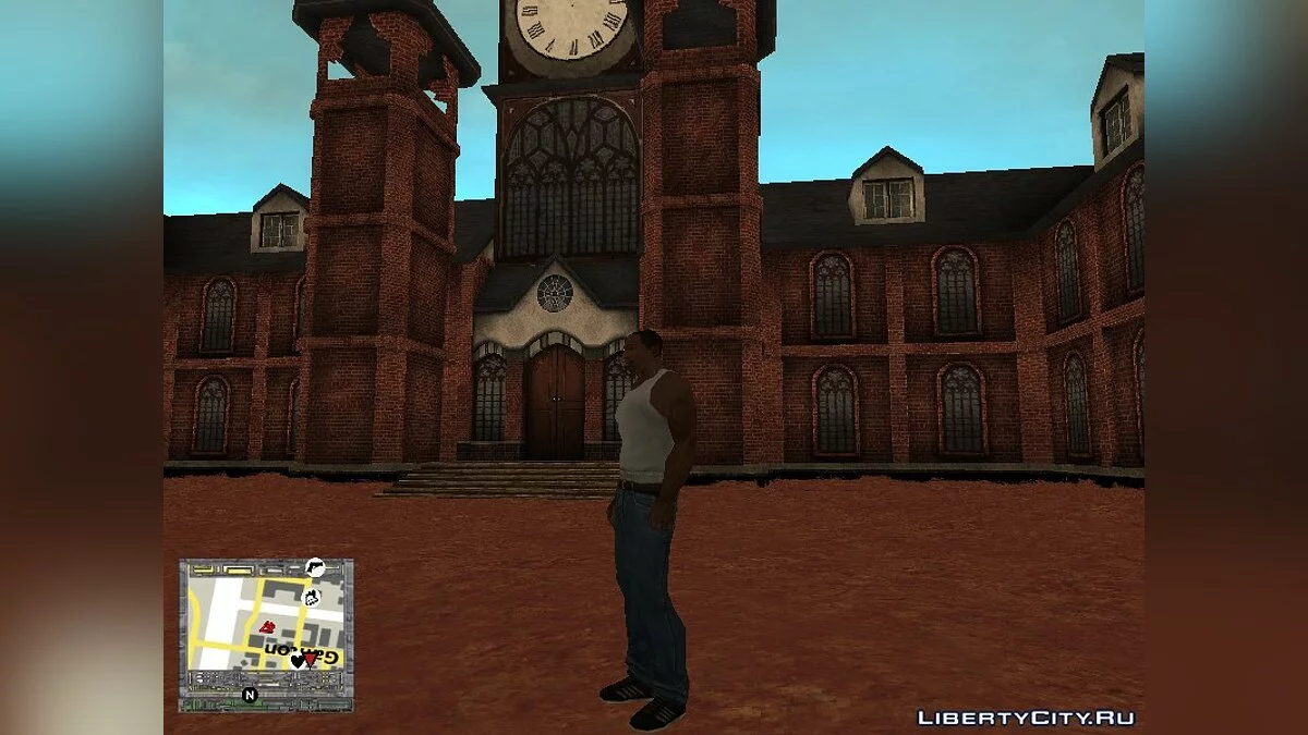 Кусок земли с Церквушкой / GTA San Andreas