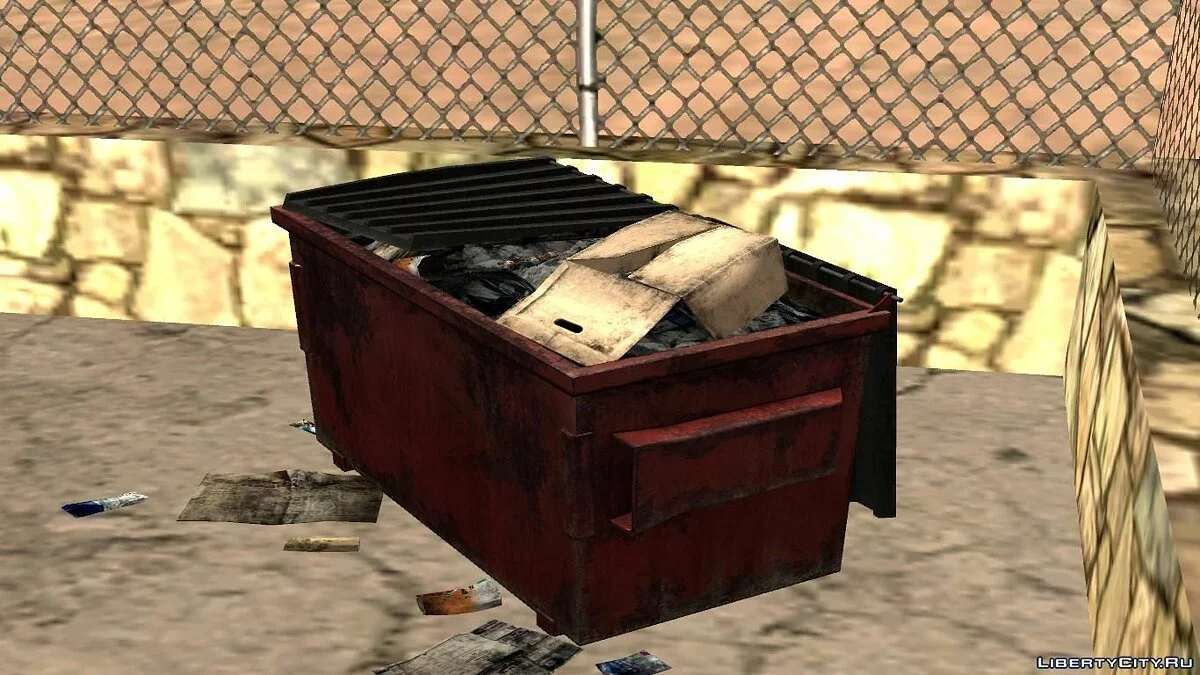 Мусорный бак / GTA San Andreas