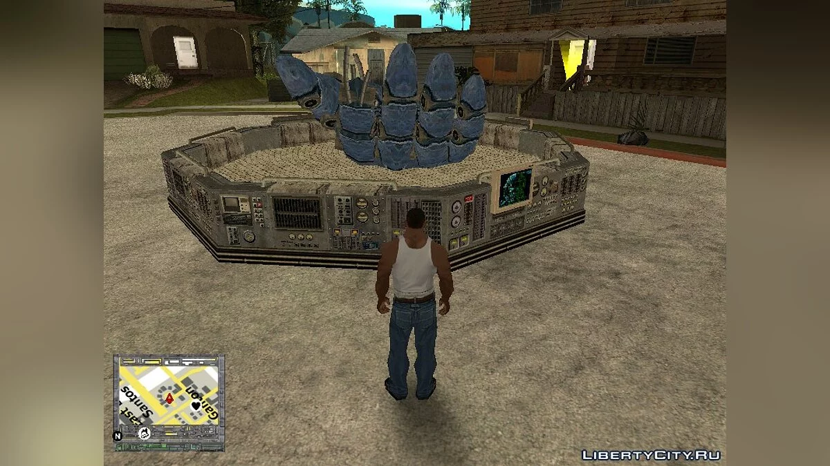 Оторванная рука Стражника из игры X-Men The Official Game / GTA San Andreas