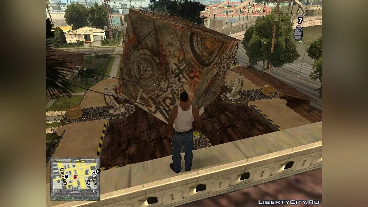 Великая Искра (Allspark) из игры Transformers The Game / GTA San Andreas