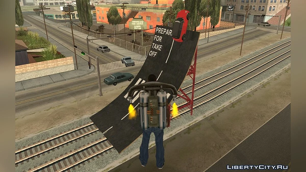 Jumptest From GTA V v1 / GTA San Andreas