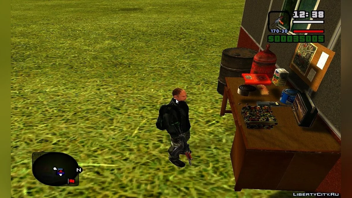 Пак предметов из сталкер / GTA San Andreas