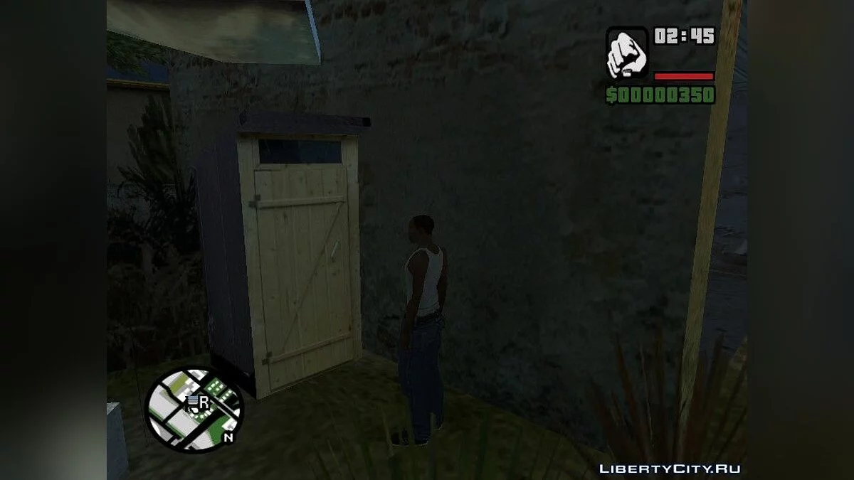 Деревенский сортир (вер 2. исправленная) / GTA San Andreas