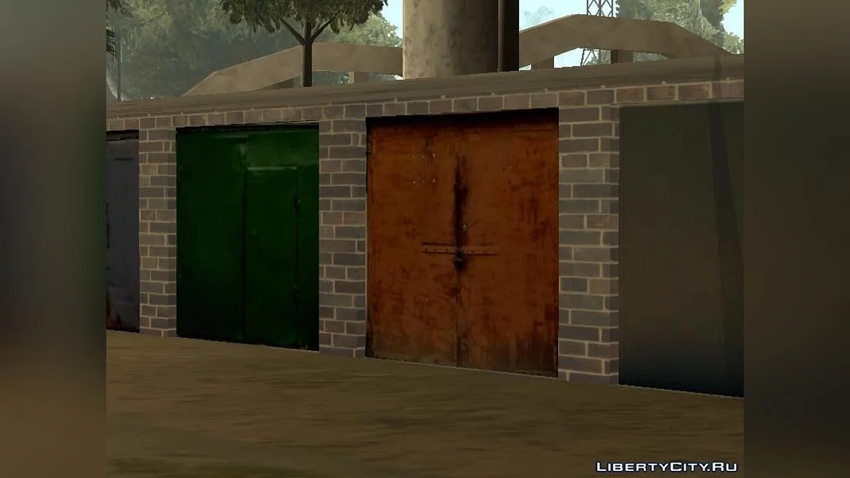 Советские гаражи / GTA San Andreas