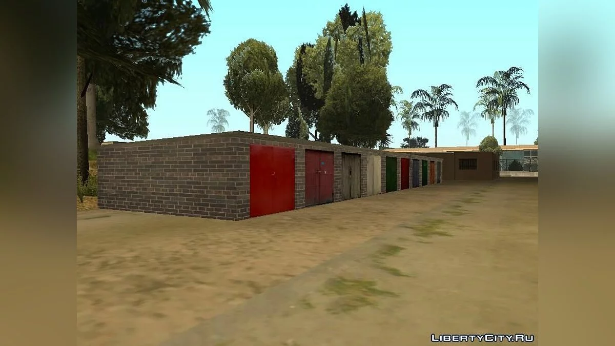 Советские гаражи / GTA San Andreas