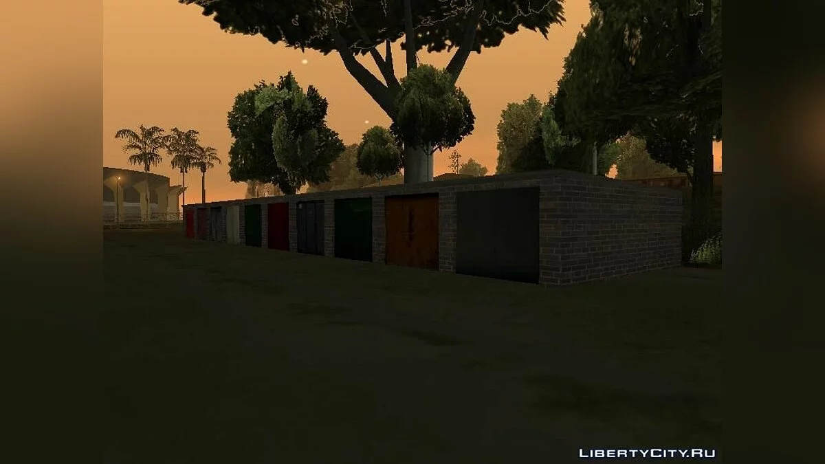 Советские гаражи / GTA San Andreas