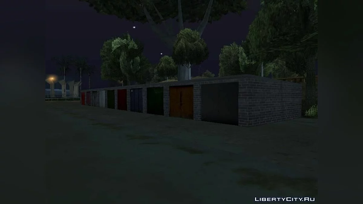 Советские гаражи / GTA San Andreas