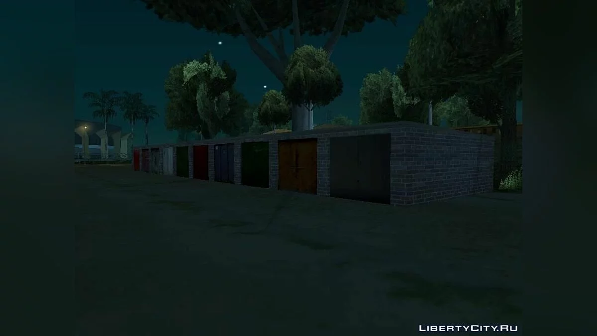 Советские гаражи / GTA San Andreas