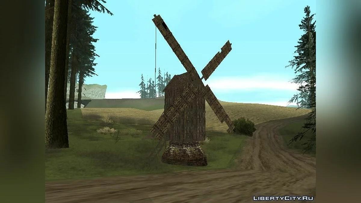 Старая ветряная мельница / GTA San Andreas