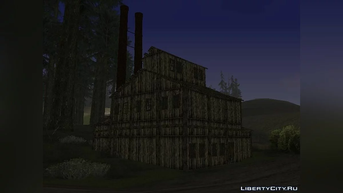 Старая заброшенная фабрика / GTA San Andreas