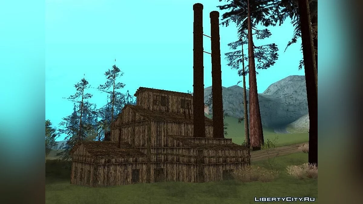 Старая заброшенная фабрика / GTA San Andreas