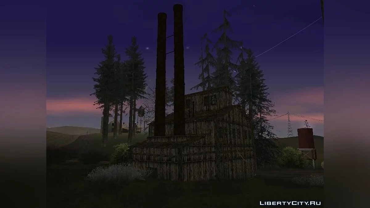 Старая заброшенная фабрика / GTA San Andreas